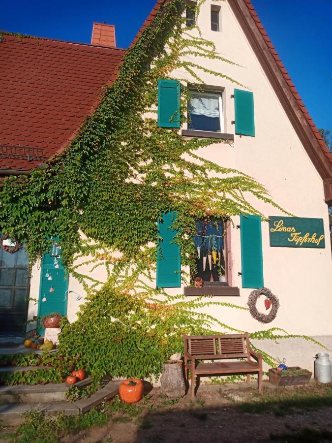 Appartamento Linas Toepferhof Weißenfels Esterno foto